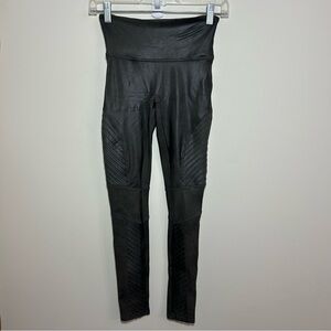 SPANX Grey Faux Suede Leggings